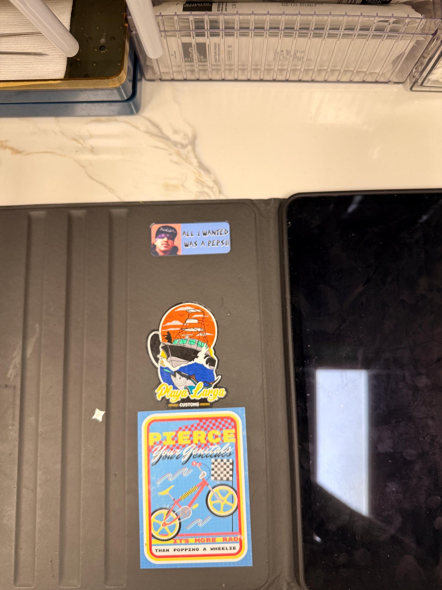 All I wanted was a Pepsi. Suicidal Tendencies punk rock sticker. Laminated for outdoor use. Vinyl sticker. Also part of the music quote 12pc