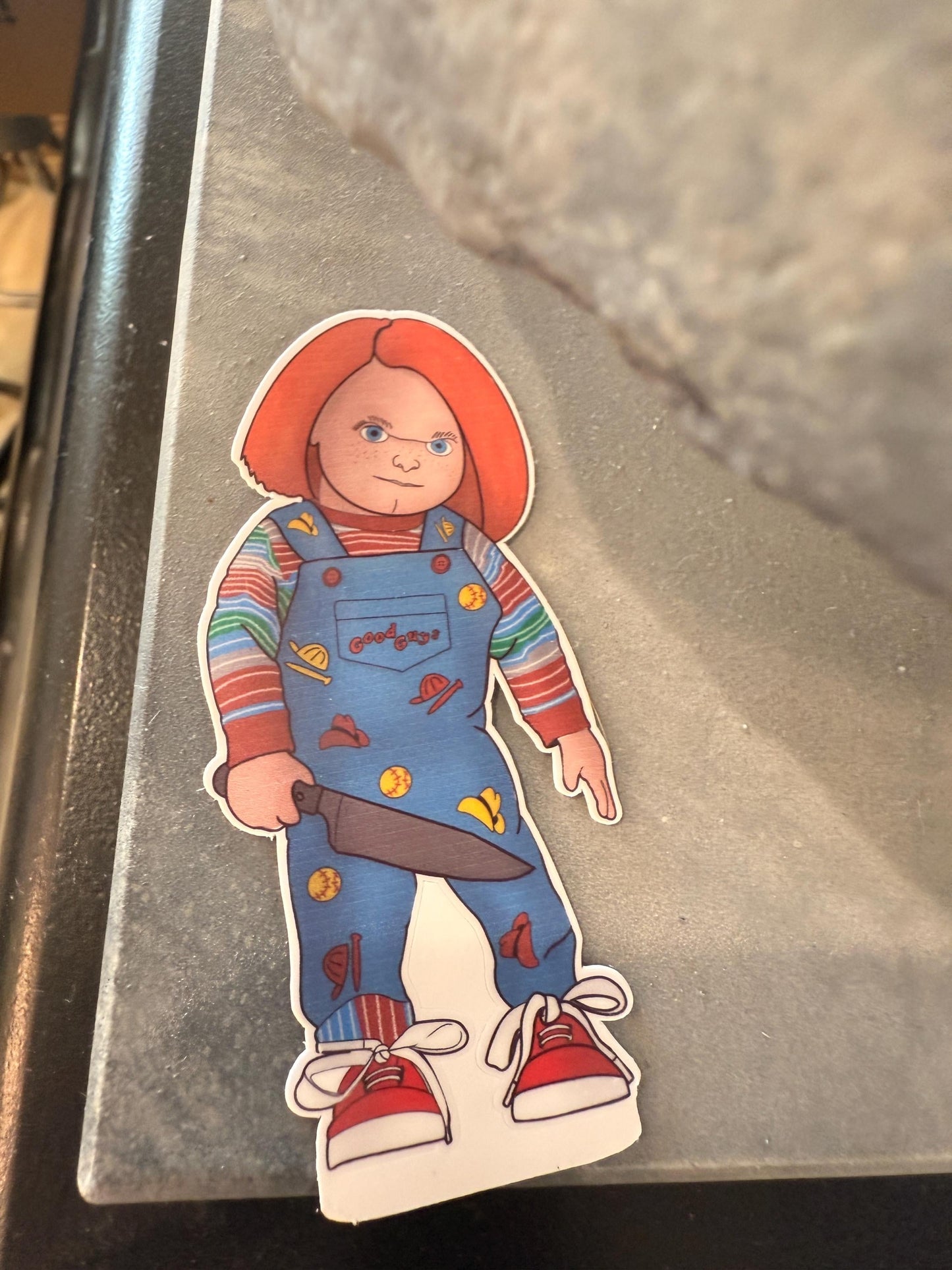 Chucky from Childs Play Sticker