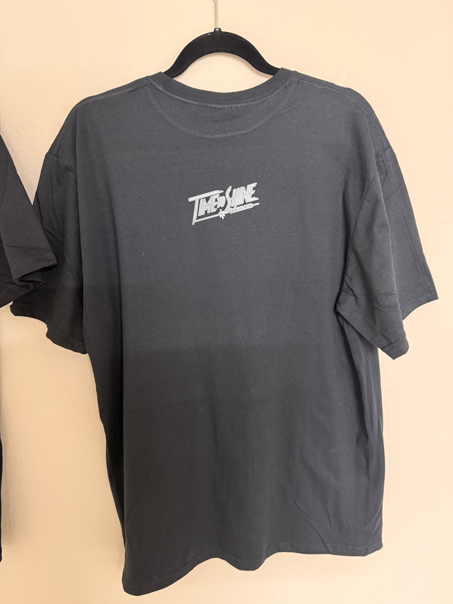 Time to Shine Hourglass Skull Tee