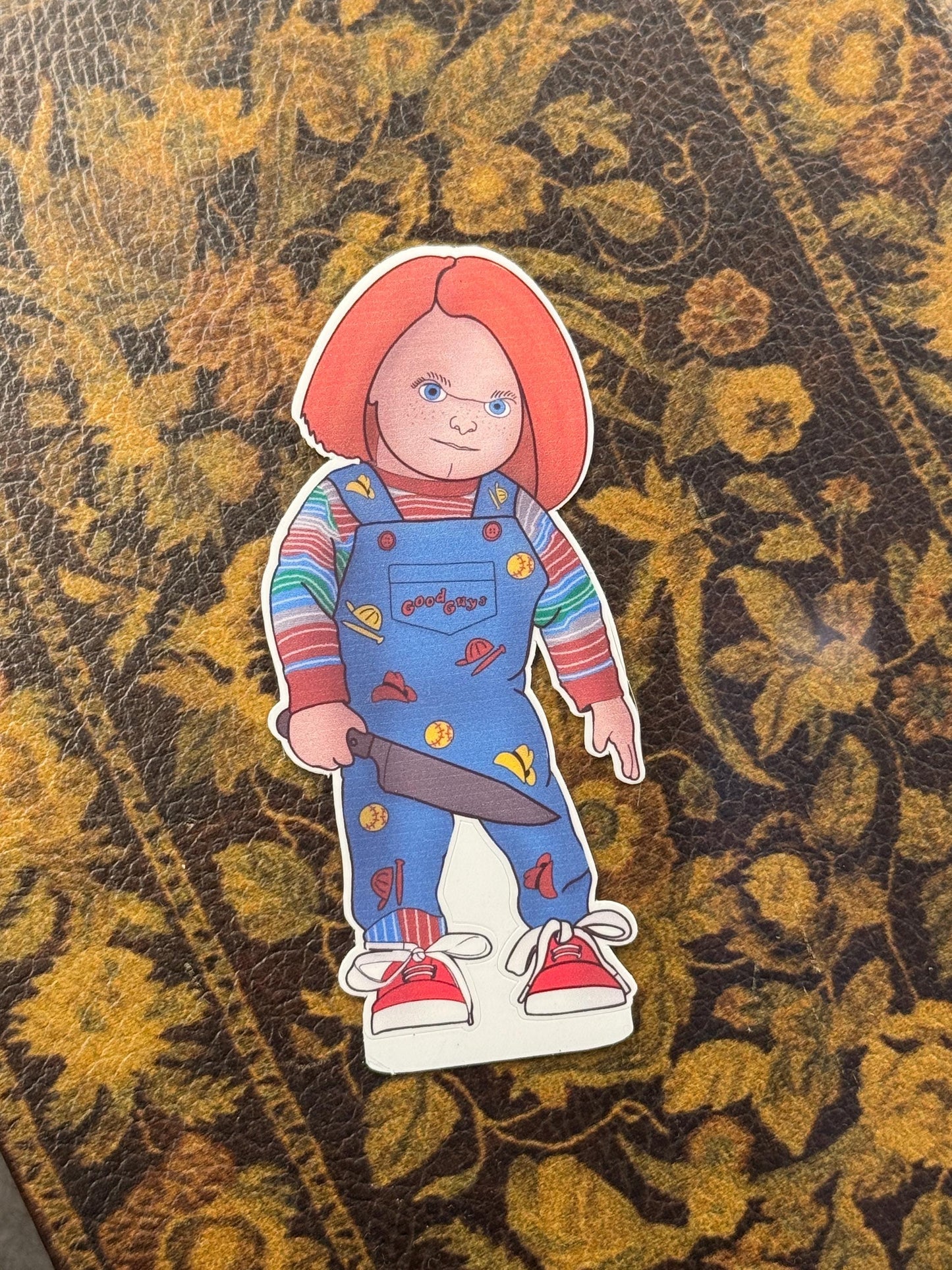 Chucky from Childs Play Sticker