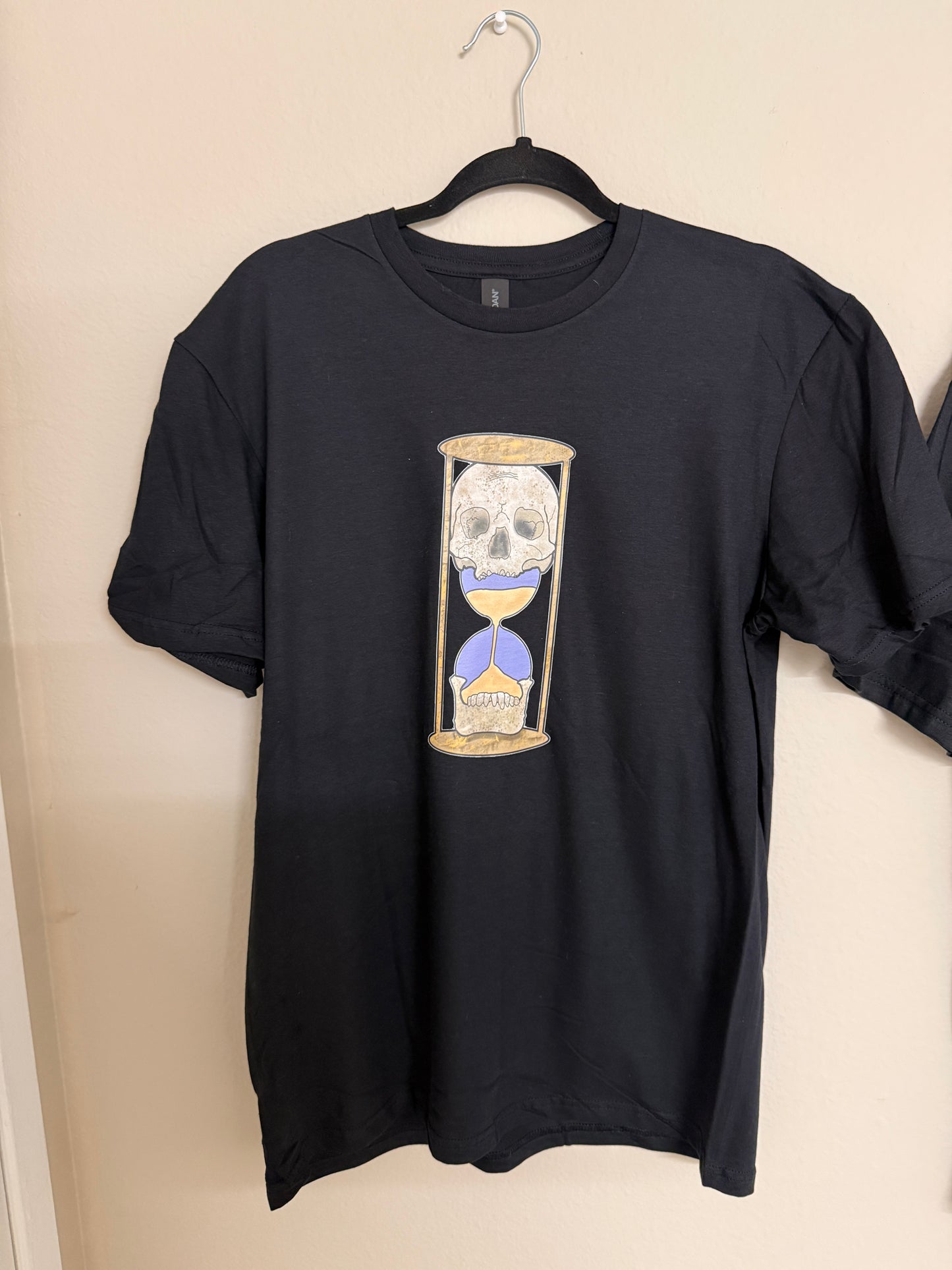 Time to Shine Hourglass Skull Tee