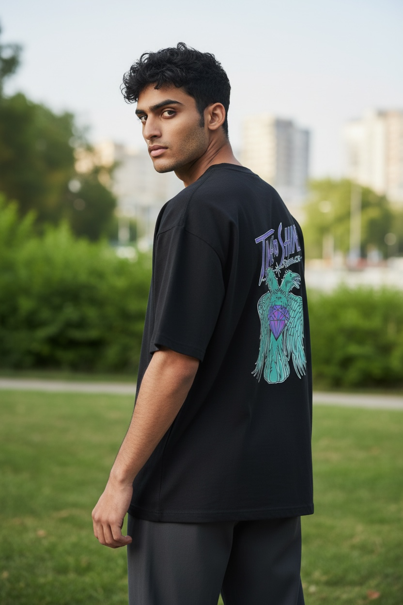 Time to Shine Twin Crow Diamond Tee