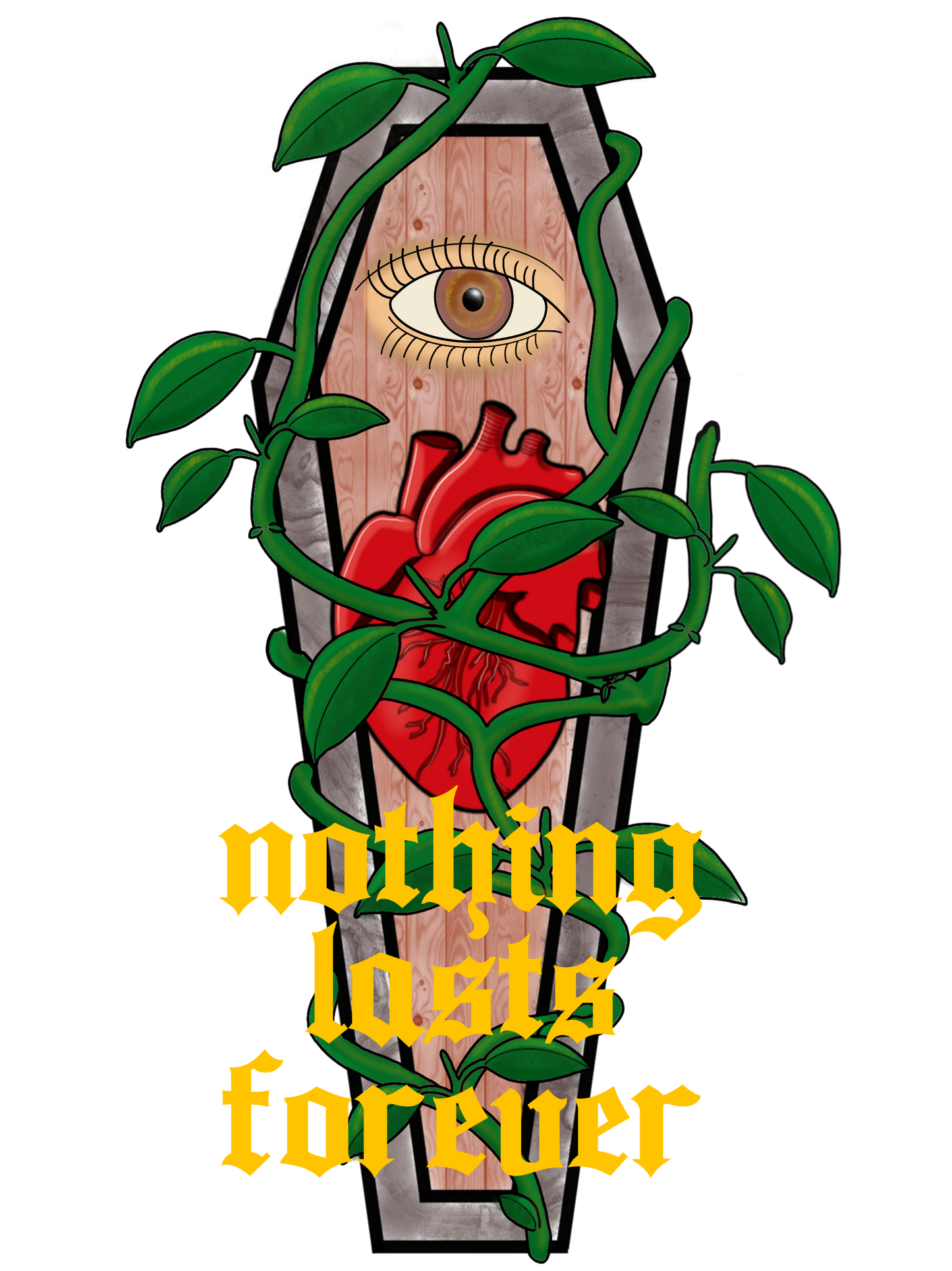 Nothing coffin tee