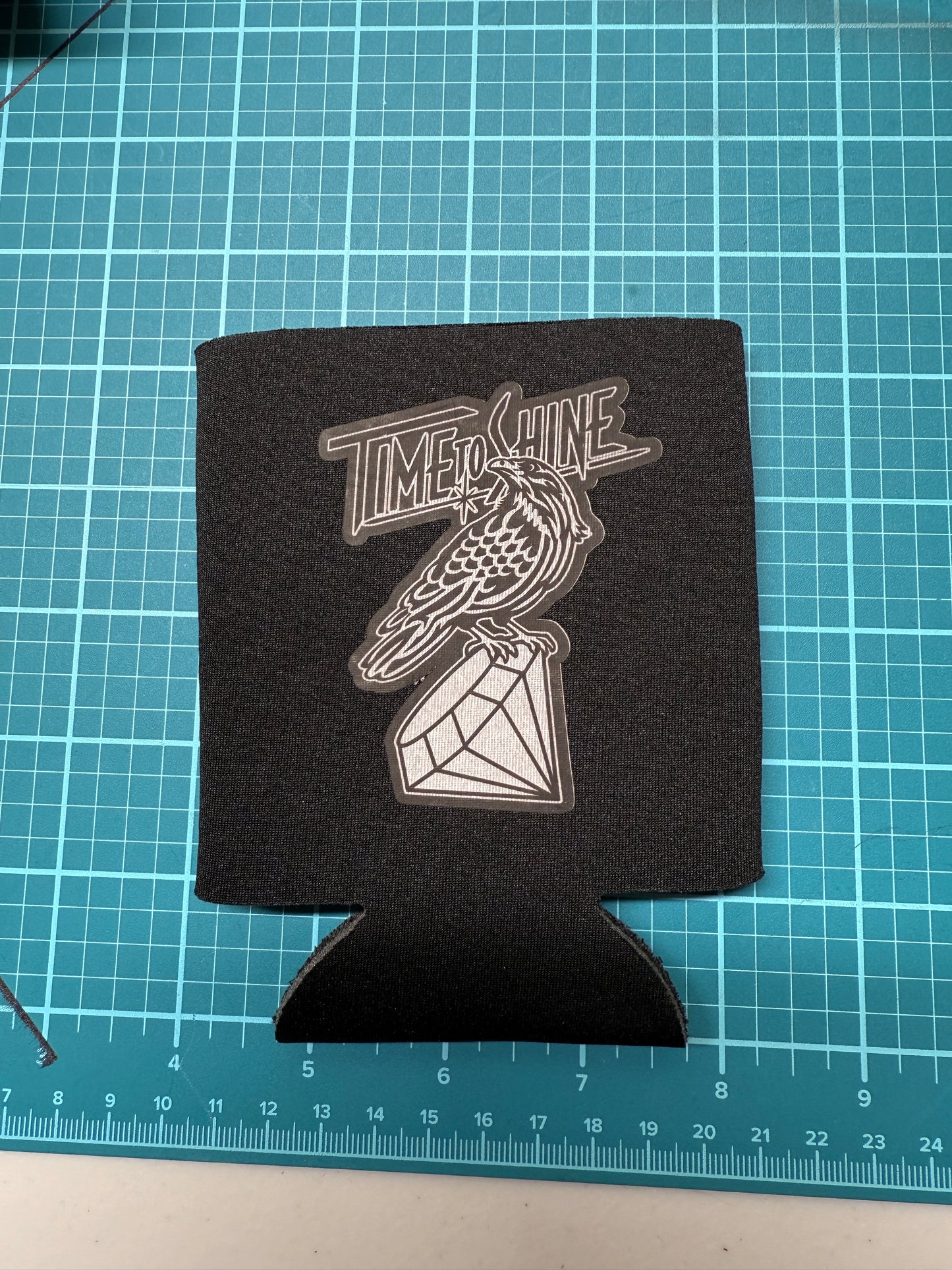 Time to Shine Beer Coozie, Koozie