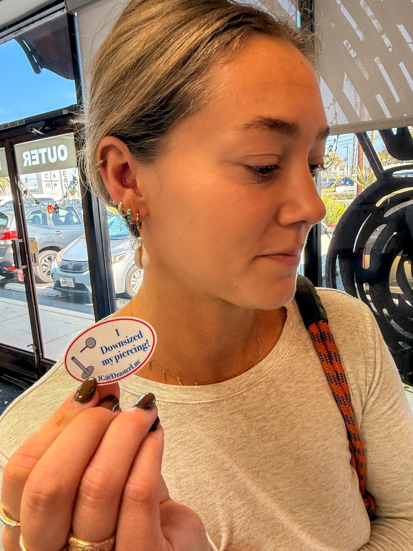 Downsized Piercing Stickers for Body Piercers (48 Qty)