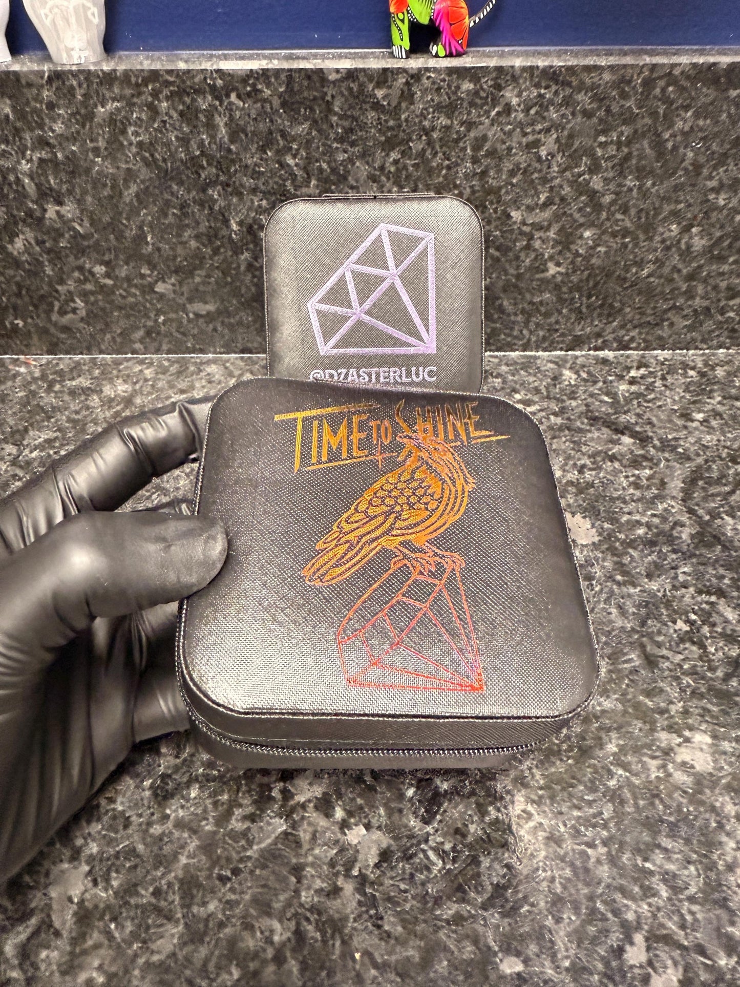 Travel jewelry box
