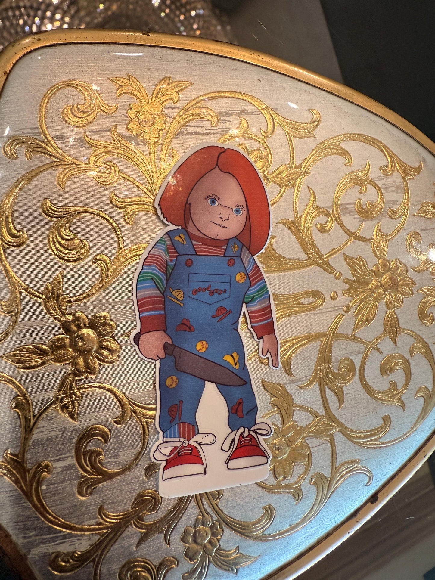 Chucky from Childs Play Sticker