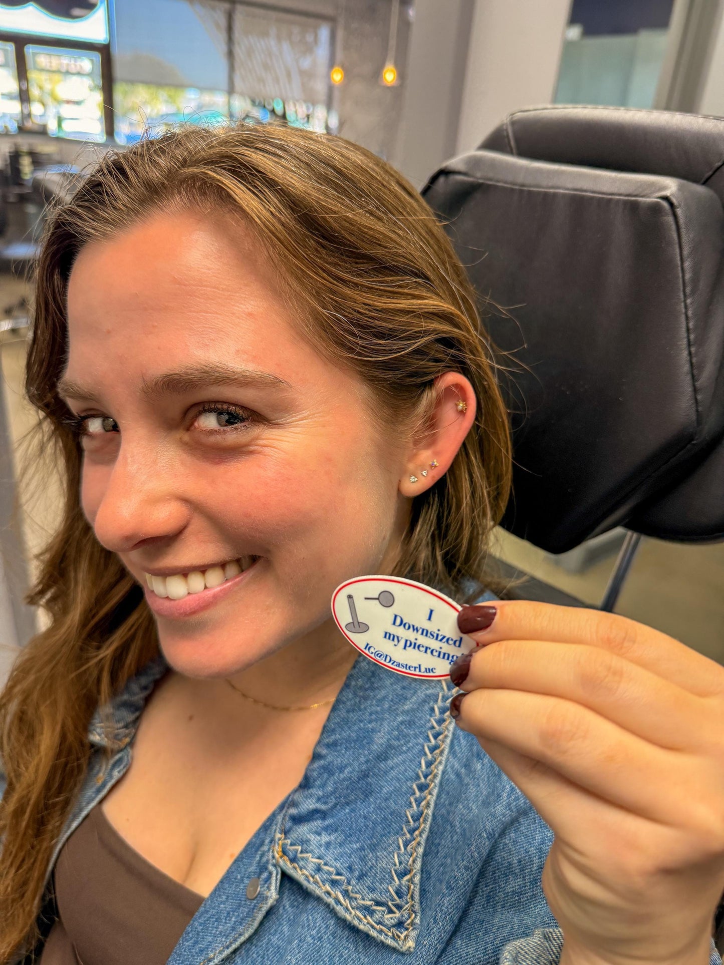 Downsized Piercing Stickers for Body Piercers (48 Qty)